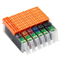 1SET 570 571 PGI-570 CLI-571 Ink Cartridge Compatible For Canon PIXMA MG5750  MG5751 MG5752 MG6850 TS6050  TS5050 TS5051 Printer
