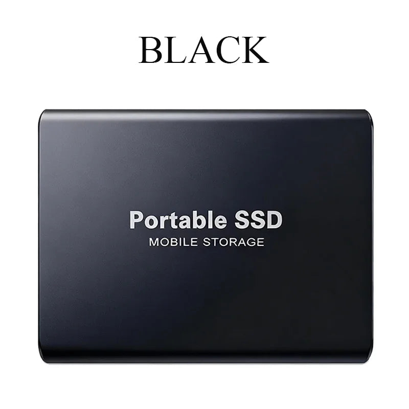 Large Capacity External Hard Drive Portable Hard Disk Ultra Slim Design Storage Device for Daily Use