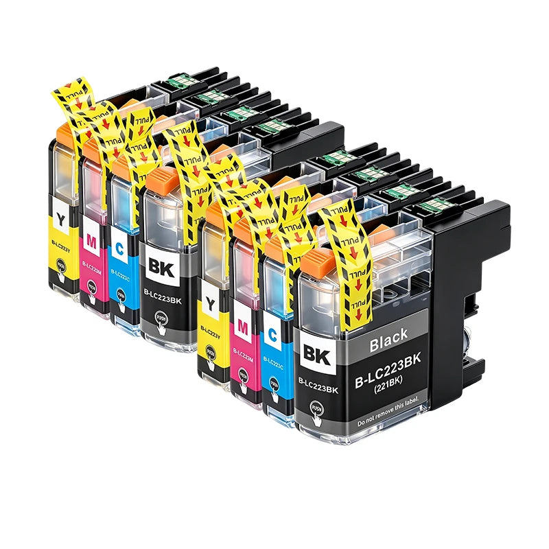 LC223 For Brother Ink Cartridge LC 223 XL Compatible DCP-J562DW J4120DW MFC-J480DW J680DW J880DW J4620DW J5720DW Printer 223XL