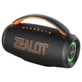 Zealot-P12 Speaker 60W Portable Bluetooth Speaker with IPX6 Waterproof, Comfortable handle,Controllable lighting,TF,USB