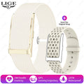 LIGE No Screen Smart Watch Men's Sports Outdoors Fitness Heart Rate Monitor 1ATM Waterproof New Smartwatch For Andrio IOS 2025