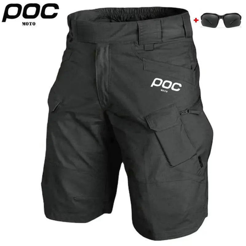 MOTO POC MTB Shorts Men's Mountain Bicycle Short Offroad DH Motorcycle Bike 2025 Outdoor Sports Quick Dry Downhill Short Pants