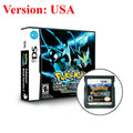USA Pokemon NDS Game Card 3DS 2DS DS Card SoulSilver HeartGold Platinum Game Card Game Card BLACK Collecting Hobbies Gifts