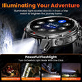 HT37 T-Rex 3 Pro Military GPS Smart Watch Waterproof Dual-band GNSS Compass Altimeter Swim 170 Sports Mode Watch with Flashlight