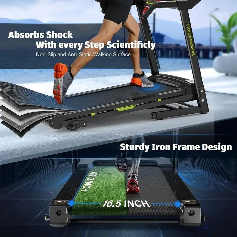 High - Capacity Incline Treadmill: 3.5HP, 0.5 - 8.5 MPH, 330 - View 6 | SAMAG