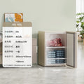 refrigerator retro single door double door small household kitchen refrigerated and frozen mini