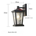 Waterproof outdoor wall lamp LED balcony garden corridor villa entrance exterior wall lamp IP65