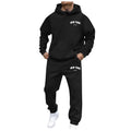 Men Women Autumn Winter Hooded Cotton Pants Set Fashion Casual Letter Printed CottonPants Sports Suit - View 8 | SAMAG