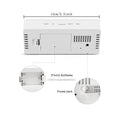 Digital Alarm Clock LED Electronic Desktop Clock with Temperature for Bedroom Home Office Teens Kids
