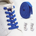 No Tie Shoe Laces Elastic Laces Sneakers Tennis Lock Shoelaces Without Ties Unisex Kids Adult Flat Shoelace Shoe Accessories