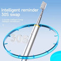 Sonic Electric Toothbrush Mental Thin Brush Body Timer Rechargeable Toothbrush for Women Pure Wisdom Beauty Soft DuPont Bristle