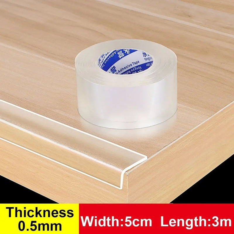 Soft Kids Collision Proof Table Edge Guard Tape Transparent Baby Safety Protective Strip Thickened Soft Furniture Corner Bumper