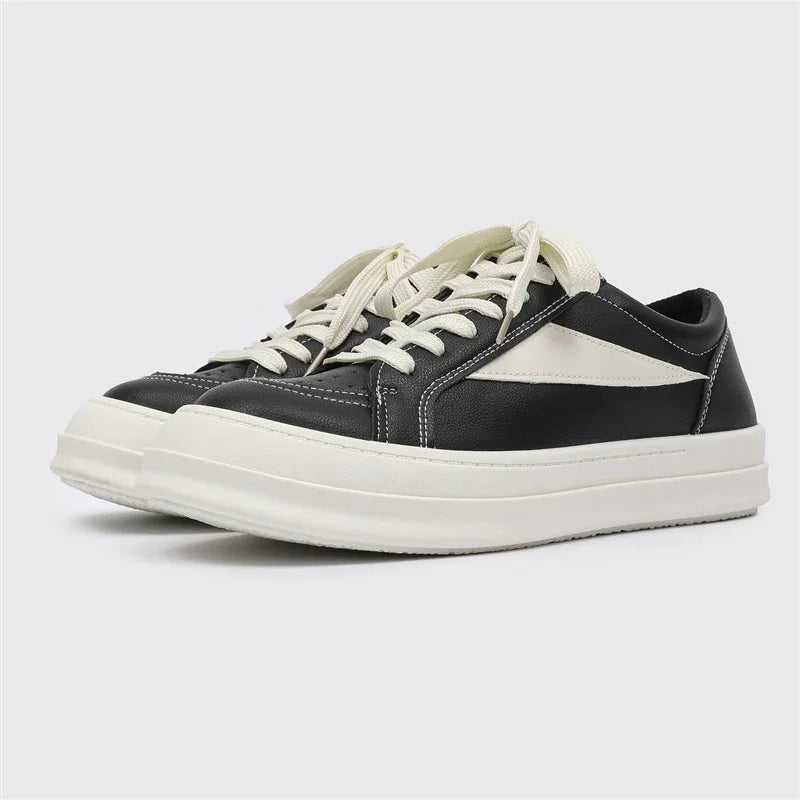 Street Style Men's Skateboard Shoes Original Black Designer Shoes Man Platform Sneakers Comfortable Casual Sports Shoes For Men