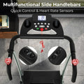 Space - Saving, Easy Assembly Folding Treadmill with 12 - View 5 | SAMAG