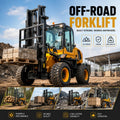 4x4 Off Road Forklifts 3 Ton Diesel Rough Terrain Forklift 4WD 3 Ton Four Wheel Drive Forklift Truck for Construction Farm