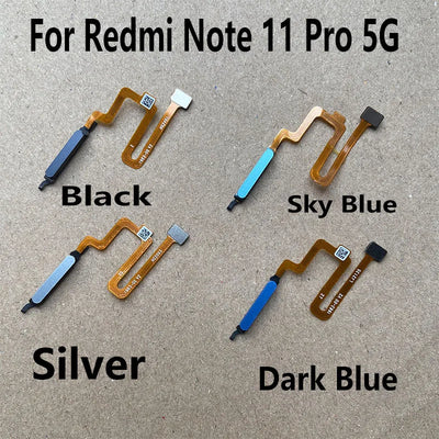 New For Xiaomi Redmi Note 11 PRO Fingerprint Sensor Home | SAMAG