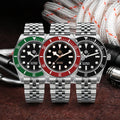 San Martin 40mm BB Men Watch Luxury Sport Diver Fly Clasp NH35 Automatic Mechanical Man Watches Jubilee BGW-9 20Bar SN0128