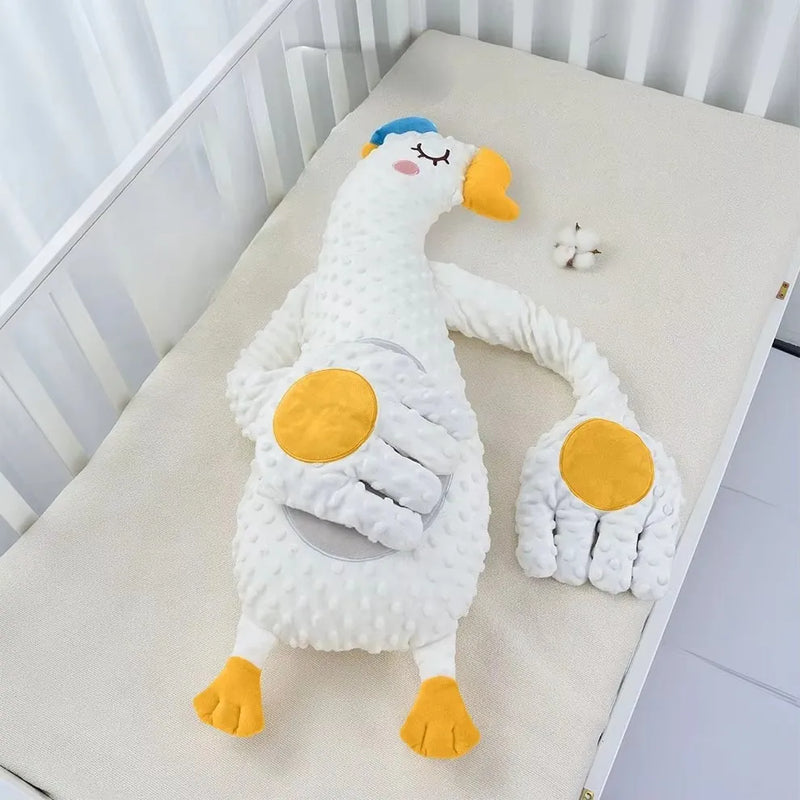 Cartoon Baby Soothing Pillow Remote Control Music Tapping Soothes Palm Pillow Baby Sleeping Pillow for Newborn Patting Doll
