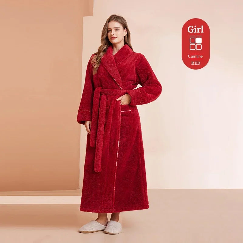 Autumn and Winter New Thick Comfortable Cotton Robe Men's | SAMAG