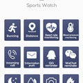 116plus Smart Watch Men and Women Full Touch Screen Sport Fitness Watch Man IP67 Waterproof Bluetooth For Ios Android Smartwatch