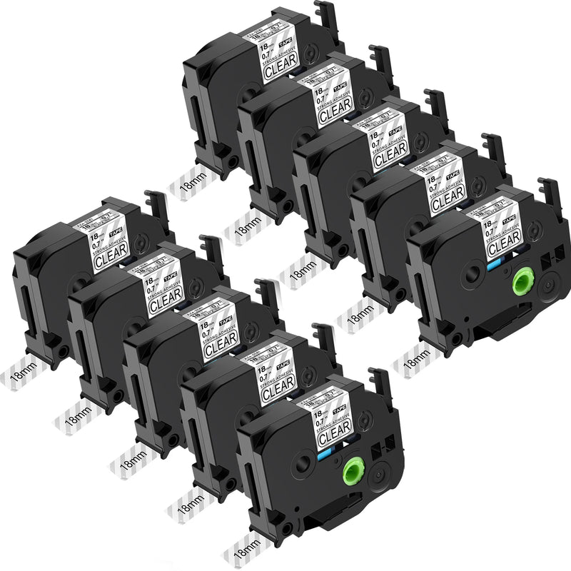 5/10PK 6-24mm Strong Adhesive Label Tapes Compatible - Visuel 7 | SAMAG