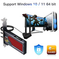 WIFI 7 BE200 BT5.4 FV - BE8800RGB PCIE Adapter WiFi7 802.11BE External Antenna 120CM Cable Wireless - Visuel 6 | SAMAG