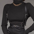 Women Fashion Belt Street Style Punk Decorative Waistband Adjustable Suspender Belt Corset Harness Gothic Clothing Accessories