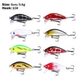 Mixed Minnow Fishing Lures Hard Bait Crankbaits Bass | SAMAG