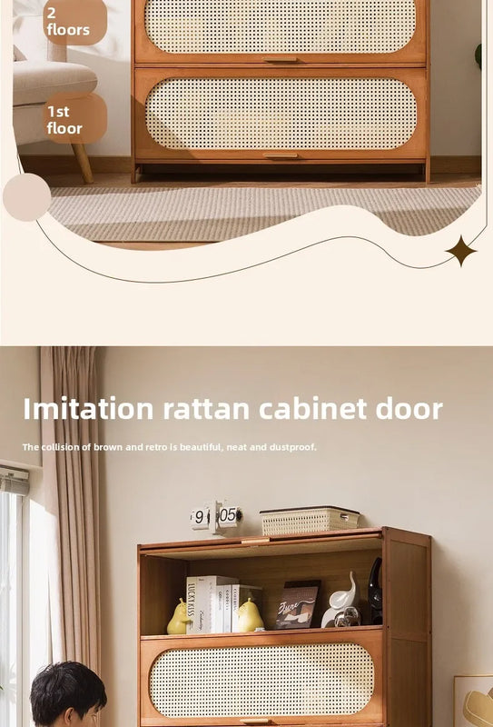 Bookshelf Shelf Floor-to-ceiling bookcase Living room against the wall Multi-layer storage cabinet Locker Simple bedroom