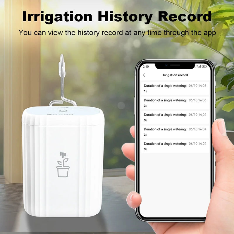 WIFI Intelligent Drip Irrigation Automatic Watering Pump System Kit Flower Plants Home Sprinkler Drip Garden Tool Work with Tuya
