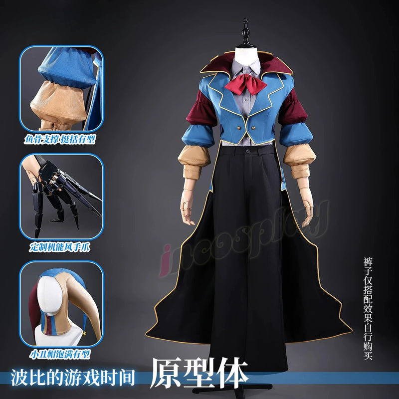 Poppy The Prototype Cosplay Costume No Pants Included Game Anime Outfit Halloween Carnival Role Play Clothes AniMuse