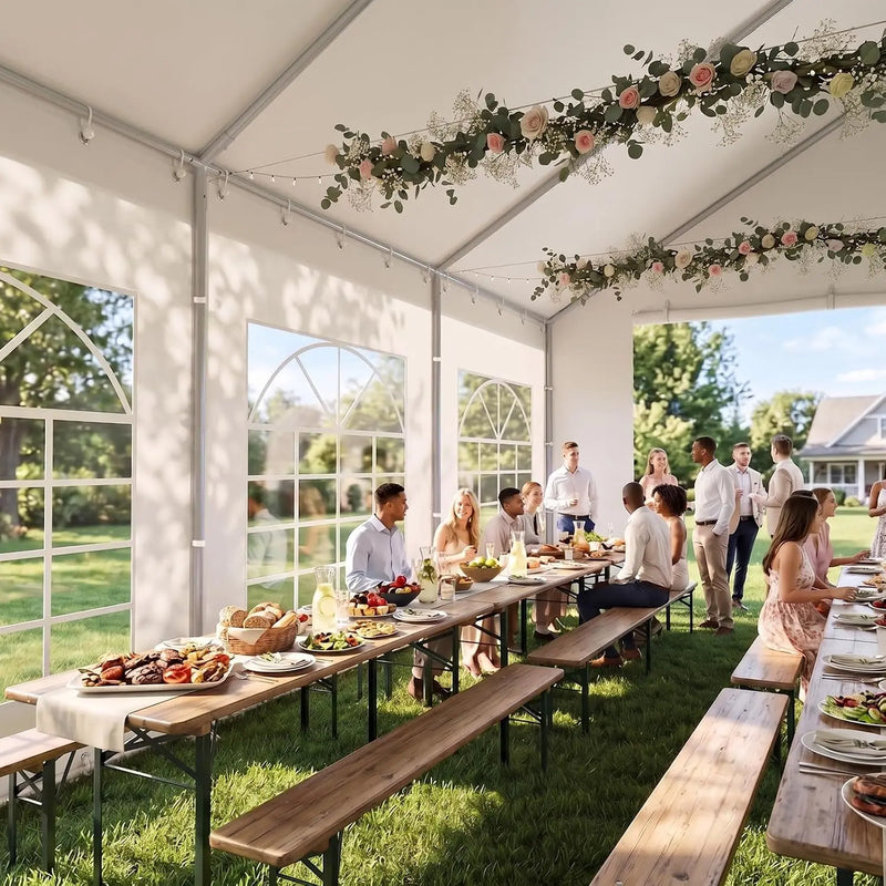 20x40 Party Tent Heavy Duty, Wedding Event Shelters - View 4 | SAMAG
