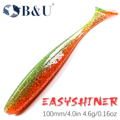 B&U Easy Shiner Fishing Soft Lures Bait 100mm Big Trout | SAMAG