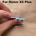 New For Huawei Honor X5 Plus Sim Card Tray Slot Holder Socket Adapter Connector Repair Parts Replacement