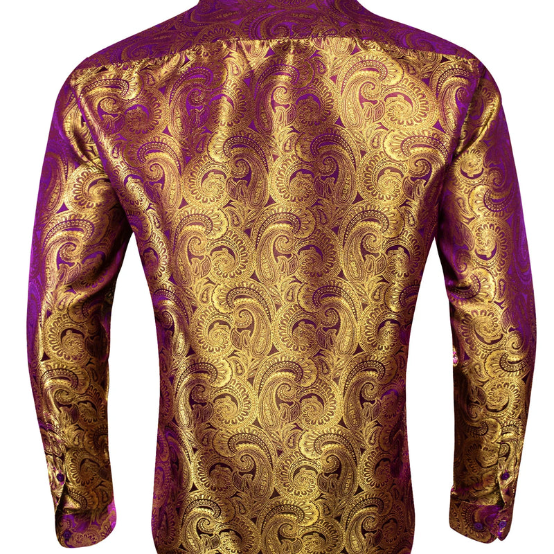 Men's Fashionable Casual Business Shirt with Iridescence | SAMAG