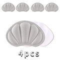 4Pcs Sports Heel Sticker Insoles for Running Shoes Size Reducer Filler Liner Protector Heel Pain Relief Self-adhesive Cushion