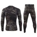 Winter Top Quality New Thermal Underwear Men Underwear Sets Compression Fleece Sweat Quick Drying Thermo Underwear Men Clothing