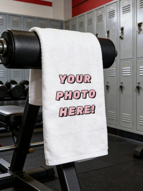 1Pc/2Pc Custom Photo Towel, Upload Your High-Resolution Image for DIY Transfer, Ultra-Soft Face Towel, Suitable for Home, Hotel, Spa, Bathroom, Gym, Home Decor - Indoor and Outdoor Party Supplies, Men's and Women's Towels