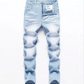 Men's wide pants Brushed jeans Y2K New Rocks buggy black | SAMAG