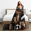 The Vampire Diaries Damon Salvatore Blanket