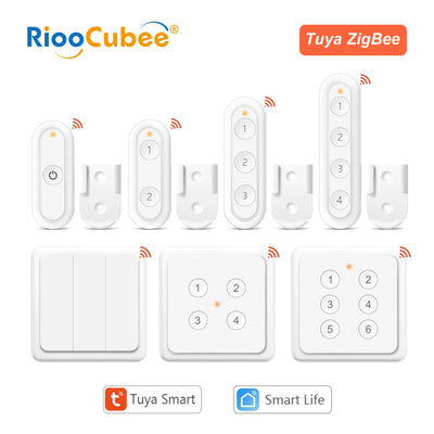 RiooCubee Zigbee EU Multi-Button Scene Switch Tuya Smart | SAMAG