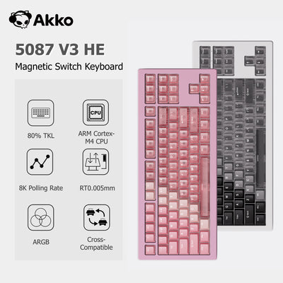Akko 5087 V3 HE Magnetic Switch Keyboard 80% TKL US | SAMAG