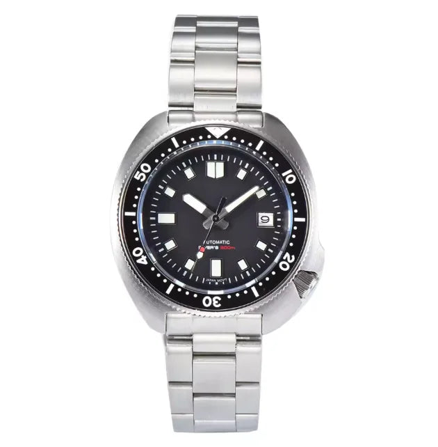 Tandorio 44mm Men's Automatic Mechanical Dive Watch Miyota 8215 PT5000 200M Waterproof Sapphire Glass Date - Visuel 8 | SAMAG