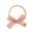 New Fashion Mesh lace edge Hair Accessories Lace Edge Hair Hoops Baby Bow Hair Accessories Hair Straps Girl Decoration