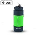 Pocket Keychain Flashlight Waterproof Outdoor Hiking Camping Mini FlashlightUSB Rechargeable LED Multifunctional Strong Light