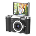 High-Definition HD Digital Camera Flip Screen 8X Digital Zoom Kids Photography Toy 4K 48MP Led Flash Light Video Camcorder CCD