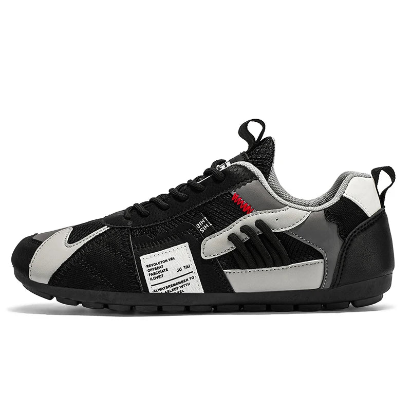 Men's Forrest Gump Shoes Trendy Flat-Sole Lace-Up Sneakers Versatile Casual Shoes Low-Top Soft-Sole Men's Shoes