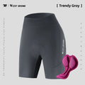 WEST BIKING Men Cycling Shorts With Pockets Anti Slip 4-Way Stretch Sponge Pad Men's Shorts Quick Dry Soft Gravel Women's Shorts