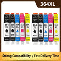 364XL 364 XL Ink Cartridge Compatible for HP364 for HP Photosmart 5520 5524 6510 6520 7510 B109 B110 B209 B210 C309 C310 C410