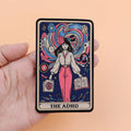 Skeleton Tarot Iron On Patch Clothes Patch For Clothing ADHD Embroidered Patch Garment Apparel Accessories Sewing Stickers